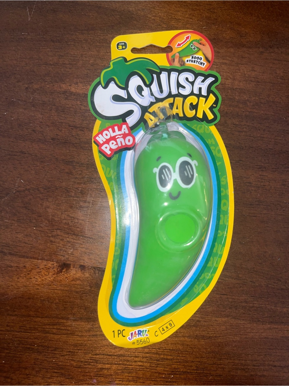Green squishy pepper